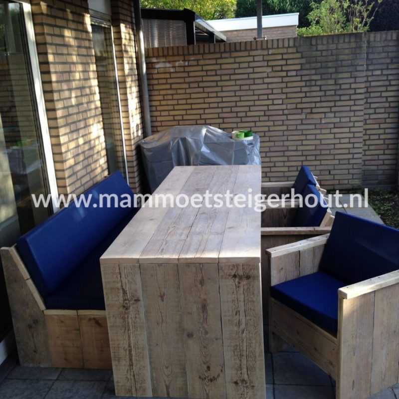 Steigerhout Tuinset Siena