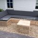 Steigerhout Hoekbank Pisa