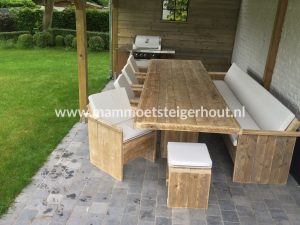 Steigerhout Tuinset Palermo