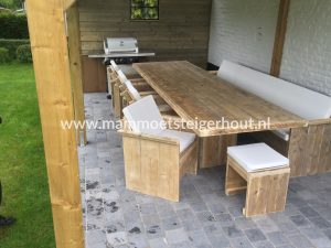 Steigerhout Tuinset Palermo