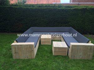 Steigerhout U-bank Genua