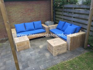 Steigerhout Loungeset