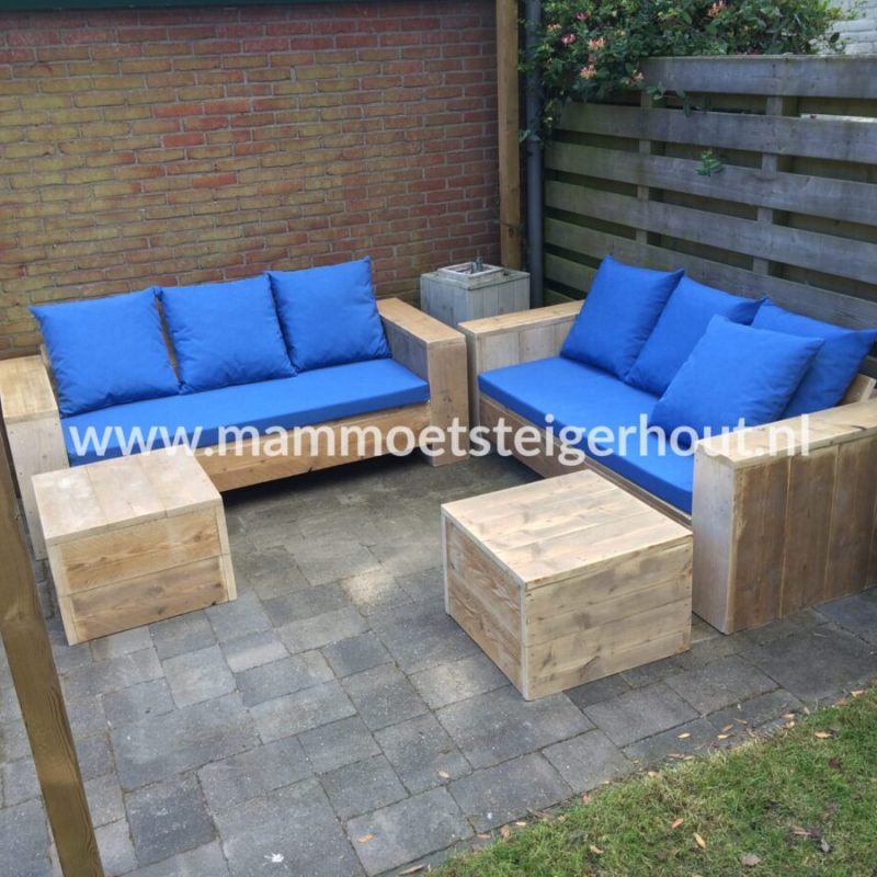 Steigerhout Loungeset