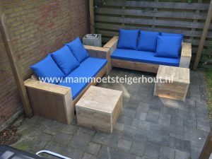 Steigerhout Loungeset