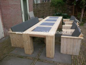 Steigerhout Tuinset Exclusive