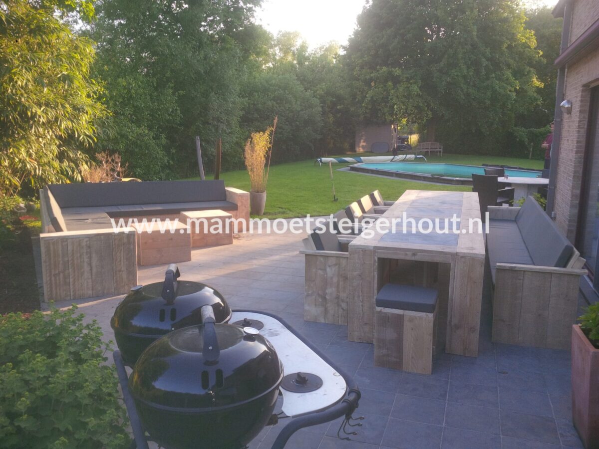 Steigerhout Tuinset Exclusive