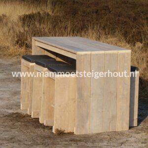 Steigerhout Barset Portofino