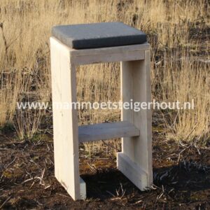 Steigerhout Barkruk Norcia
