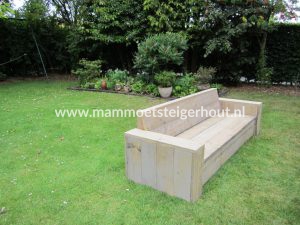 Steigerhout Loungebank Rosa