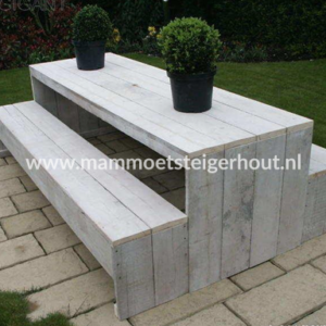 Steigerhout Picknickset Basic