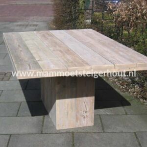 Steigerhout Tuin Tafel Kolom
